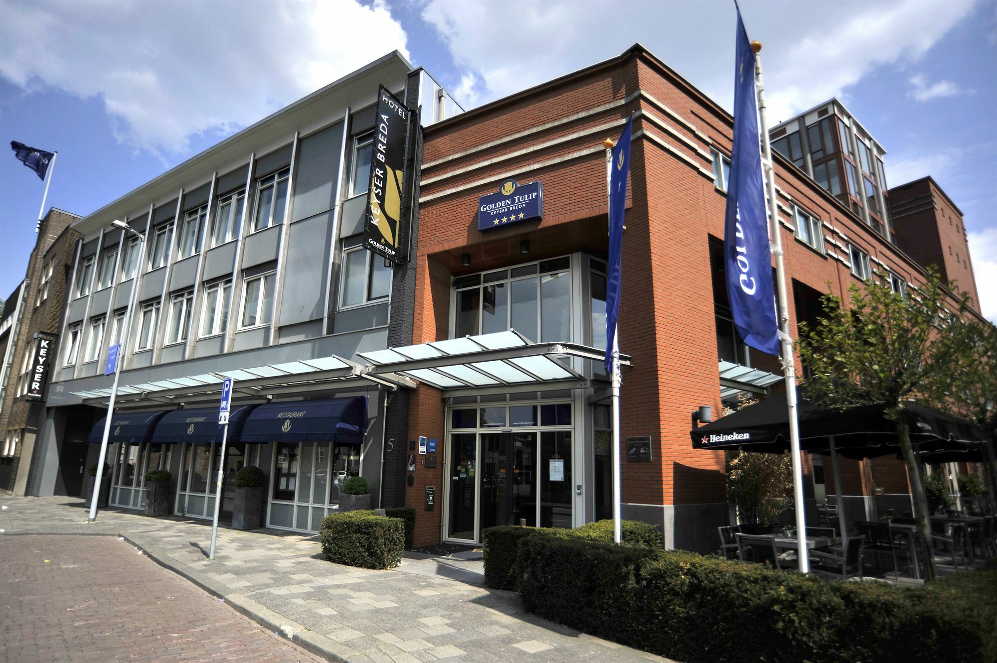 Hotel Golden Tulip Keyser Breda Centre Exterior foto